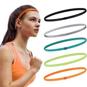 Femmes Stretch Sport Yoga bandeau bandeau pour hommes Sport course Fitness bandeaux élastique anti-dérapant bandeau gymnastique bandeaux