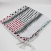 keffiyeh châle hijab en coton tissé traditionnel, Écharpe de sauna arabe, polyvalent et à la mode, unisexe