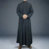 hommes musulmans jubba thobe islam vêtements robe arabe robe longue eid djellaba turquie caftan abaya daffah dishdasha thoub eid abayas