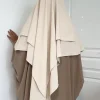 long hijab musulman pour femme, vêtement de prière musulmane, tiens imar ramdan eid, sauna carf, tiens imars jubha, 1 pièce