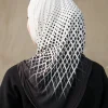 hijab intérieur musulman sportif pour femmes, motif d'impression géométrique, turban instantané pour dames, bandeau, modèle d'en tête