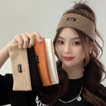 Bandeau en tricot respirant, Yoga, exercice de course, cyclisme, évacuation de l&rsquo;humidité, accessoire de sport pour entraînements, sécurité sportive