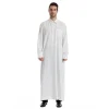 robe chemise arabe à manches longues pour hommes musulmans du moyen orient, caftan islamique de couleur unie, maxi dubaï, vêtements longs jubba thobe abaya, nouvelle collection