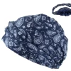 chapeau turban pour hommes et femmes, casquette doublée en satin, hijab, foulard indien musulman, bonnet en satin