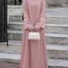 2025 mode musulmane abaya robe zanzea femmes robes longues automne à manches longues brodé robe d'été islamique robe décontracté caftan