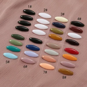 Épingles de sûreté pour femmes, 4 pièces, accessoires pour écharpe, épingles ovales de couleur unie pour Hijabs musulmans, épingles colorées du Ramadan pour châle