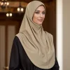 Maillot islamique musulman Modal Hijab écharpe instantanée Hijabs foulards pour femmes longues foulards tête enveloppement châle Bonnet Hijabe Femme