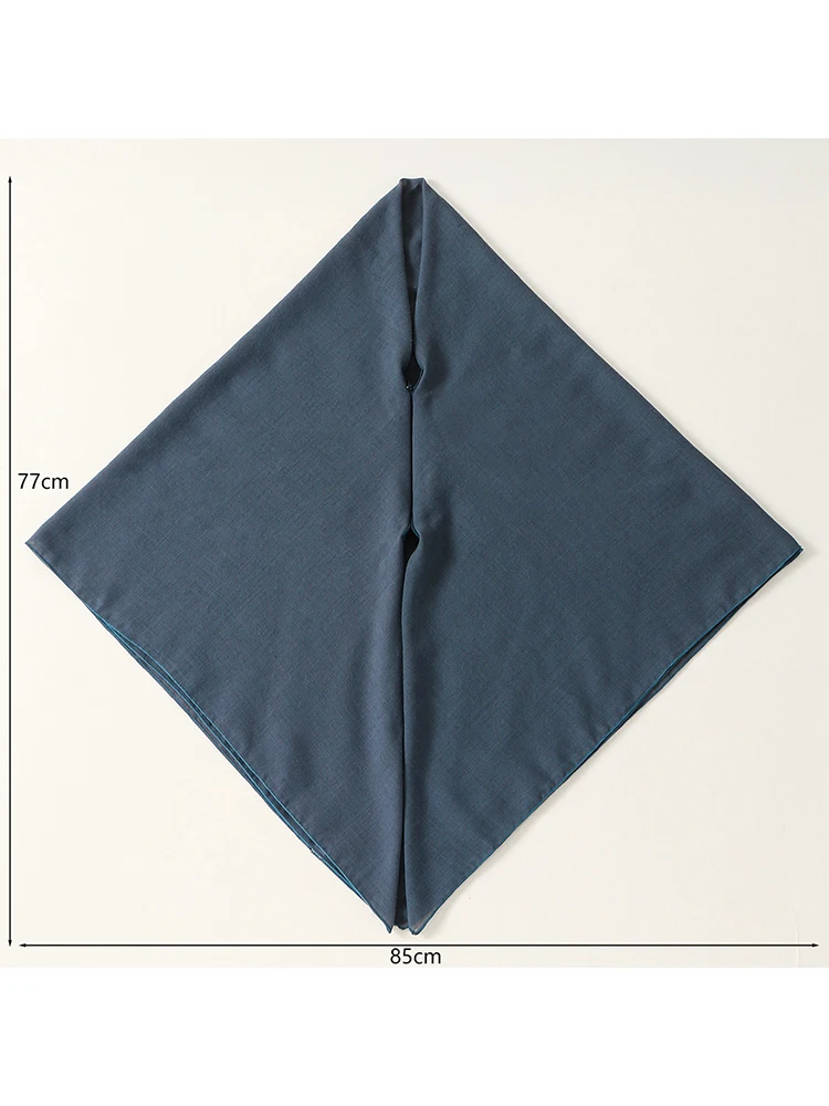 Écharpe hijab en coton instantané avec fermeture éclair, couleur unie, pour femme musulmane, prêt à porter, turban islamique, châle d'été, nouvelle collection
