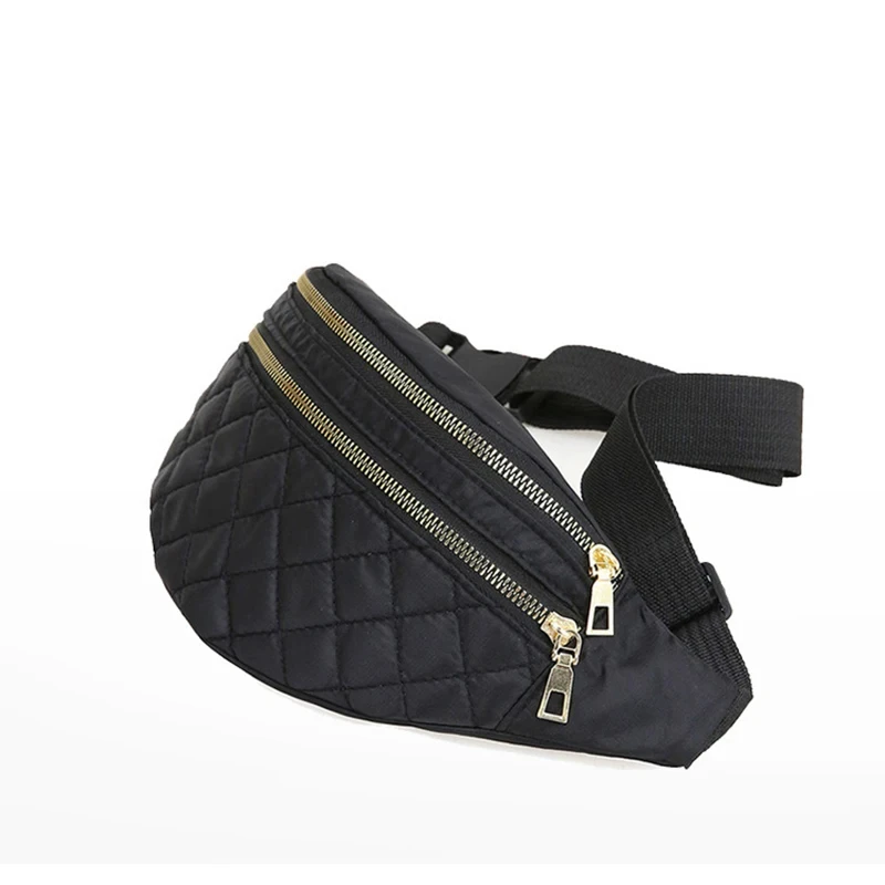 sac de taille femmes hommes poche étanche mode sac à main de poitrine décontracté unisexe sport voyage sac à main plaid taille pack sacs de ventre étui