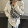 bohême velours côtelé ceinture sacs pour femmes mode fanny pack femme banane taille sac hanche sac à main épaule bandoulière poitrine sac poche