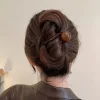 pince à cheveux simple en perles, épingle à cheveux torsadée haut de gamme, crée une coiffure exquise, adaptée aux fêtes d'anniversaire et à un usage quotidien