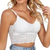 soutien gorge en dentelle pour femmes, sous vêtements confortables et sexy, rembourré, ajustable, initié