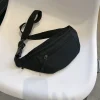 sac banane de sport grande capacité, sac de taille mains libres avec poche zippée, sac à bandoulière étanche pour course à pied et randonnée, idéal pour noël