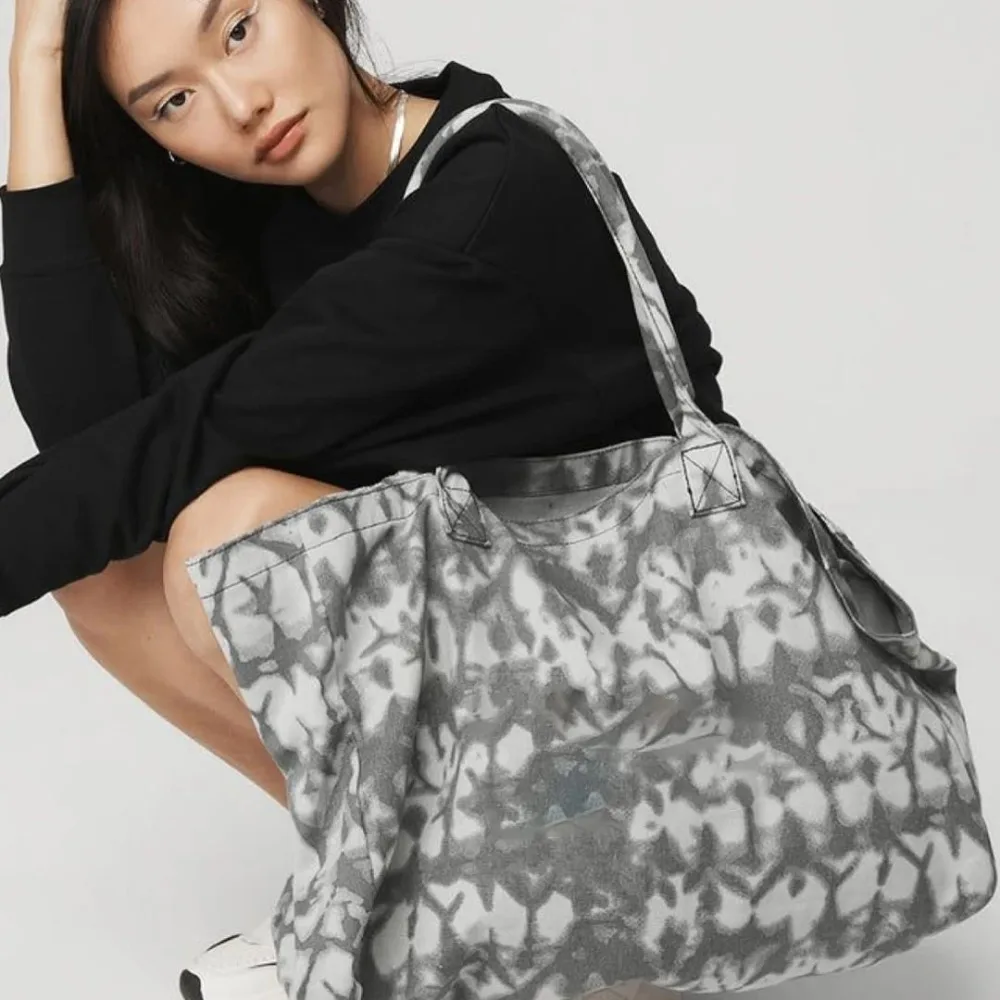 Un sac à main de Fitness minimaliste, sac de grande capacité pour le sport, sac en toile unisexe, sac à bandoulière, sacs de courses réutilisables