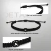26 lettre initiale bracelets pour femmes adolescentes tissé corde tressée graduation cadeaux de ixdes mères pour elle réglable a z bijoux