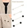 d & d broches de perles pour femme, 2 pièces, clips de châle, pull cardigan
