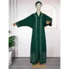 abayas robe de luxe pour femme musulmane africaine, caftan marocain, boubou, djellaba, soirée, 2025