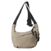 sac fourre tout de style neutre avec sangle pour transporter des articles de fitness. nouveau mini sac à main street style avec bandoulière. léger et