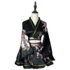 robe kimono traditionnelle japonaise pour femmes, sakura yukata haori japonais kawaii pour filles, costumes de spectacle sur scène cosplay anime