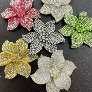 Broche en strass pour femmes, accessoires exquis et élégants, adaptés aux fêtes d&rsquo;anniversaire, mariages et Banquets, un Corsage