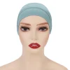 26 couleurs intérieur hijab casquette musulman turban islam sous écharpe femmes doux jersey stretch hijabs tube casquettes turbante mujer