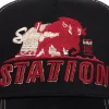 nouveaux casquettes de sport hip hop chapeaux de baseball brodés nouveau pare soleil unisexe bloc de couleur respirant mode maille casquettes de camionneur polyvalentes