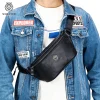 sacs banane en cuir véritable pour hommes, sac de ceinture, sac de taille à la mode, sac à bandoulière pour entraînement, voyage, camping, randonnée, marche