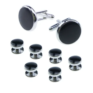 Ensemble de boutons de manchettes et clous pour hommes, pour chemises de smoking, Business, fête de mariage, accessoires classiques, pinces à col, cadeau