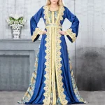 Abaya-Robe de soirée pour femmes musulmanes avec ceinture, caftan marocain, vêtements islamiques de luxe pour Ramadan, mariage arabe