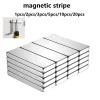 Aimants rectangulaires 60x10x3 mm, aimants à barre longue, aimants miniatures. Convient pour les aimants scientifiques, les bibliothèques d&rsquo;outils, les laboratoires
