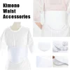 robe kimono traditionnelle japonaise, en coton respirant, ration de la taille, plaque frontale, bande de ventre, accessoires