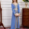 robe de prière du moyen orient pour filles, abaya musulmane à capuche, robes arabes modestes islamiques, tenue de dubaï, caftan
