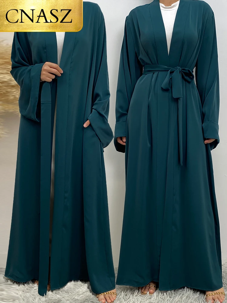 Abaya-Robe de soirée pour femmes musulmanes, kimono, cardigan, vêtements islamiques, élégant, nouvelle collection Abaya-Robe de soirée pour femmes musulmanes, kimono, cardigan, vêtements islamiques, élégant, nouvelle collection