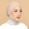 Turban artificiel astique Doux à Lacets pour Femme, Sous-Bonnet, Hijab Nikobservateur, Écharpe de Sauna