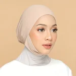 Turban artificiel astique Doux à Lacets pour Femme, Sous-Bonnet, Hijab Nikobservateur, Écharpe de Sauna