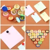 100 pièces couleur punaises décoratives multi fonctionnelles à tête plate punaises décoration murale punaises photo broche bureau école