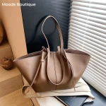 sac à mains femme de luxe sacs fourre-tout Sacs fourre-tout à bandoulière de marque pour femmes, en cuir PU souple 2 en 1, grande capacité, ensemble fourre-tout de shopping, sacs à main de luxe de styliste 2025