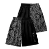 yukata haori – ensemble kimono et short pour hommes, vêtements asiatiques, cardigan, chemise traditionnelle japonaise, imprimé noir