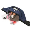 voyage femmes hommes mâle taille sac pack décontracté fonctionnel ceinture sac à bandoulière sport ceinture pochette téléphone argent poitrine sac fanny hanche