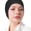 bonnet hijab en satin modal double couche, turban musulman, bandana, sous capuchon islamique avec cravate, hijabs instantanés pour femmes, foulards turcs