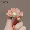 broches élégantes en perles de fleur de pivoine pour femmes et filles, mode exquise, chemise, robe, sac à dos, costumes, épingles de chapeau, cadeaux de corsage