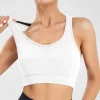 soutien gorge de sport sans fil pour femmes, sous vêtements de course, respirant, résistant aux chocs, style gilet, beauté du dos, soutien gorge de yoga haute résistance