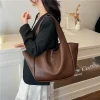 sac à main en cuir pour femmes, sac à bandoulière classique de luxe de styliste, fourre tout élégant pour vêtements modernes et chics