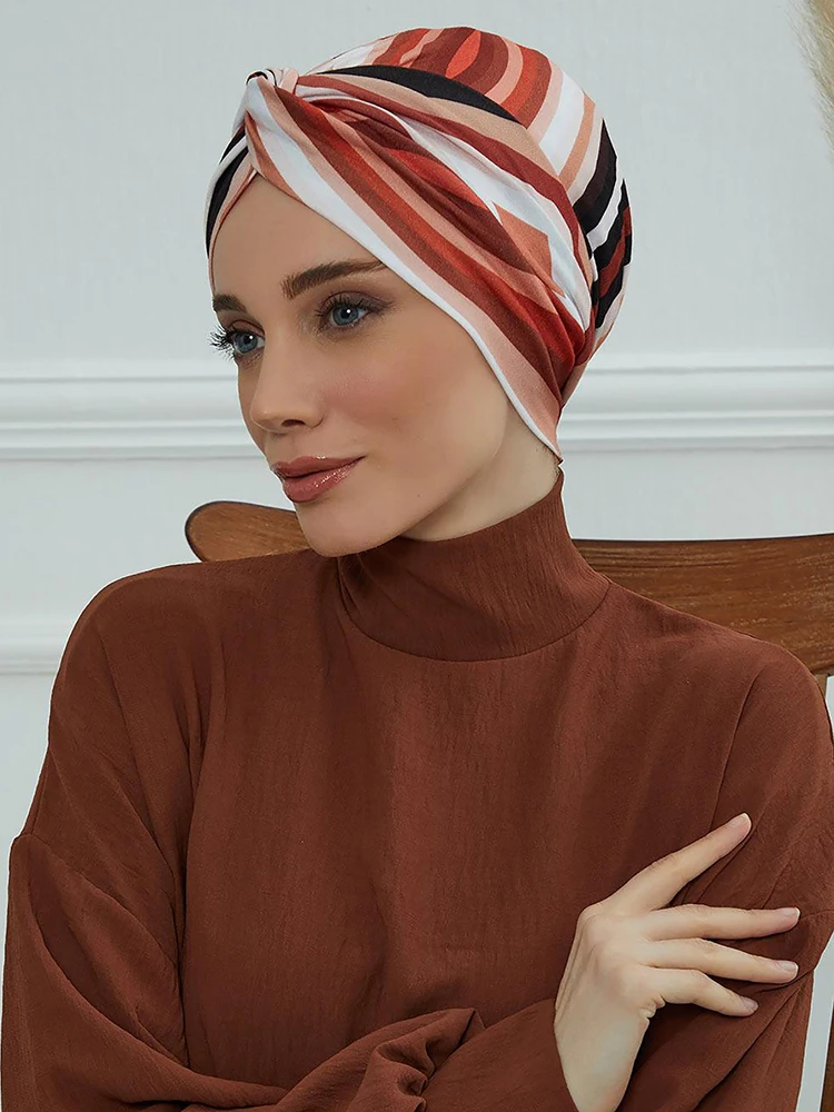 hijabs musulmans pour femmes, turban instantané, couvre chef élastique doux, casquette de chimio respirante pour dames et filles, nouvelle collection