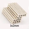 aimants puissants 3x2mm, 20/50/100 pièces, parfaits pour la fabrication de bijoux fins, modèles miniatures et petites réparations
