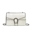 sac à bandoulière en cuir chic pour femmes, sac à main à bandoulière de styliste célèbre, fourre tout de luxe pour dames