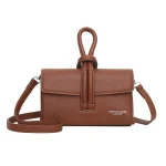 Sac carré chic automne hiver pour femme, sac à bandoulière décontracté, sac à main en cuir polyvalent pour un usage quotidien, élégant et spacieux