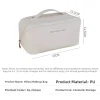 sac à cosmétiques de voyage de grande capacité, esthétique, sac de lavage d'oreiller portable, sac à main transfrontalier en cuir pu en forme de nuage