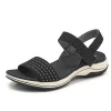 sandales de plage d'été pour femmes, confortables, de randonnée, d'extérieur, décontractées, d'escalade, chaussures d'été