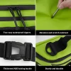 1pc fanny sac de pêche 11,8 pouces étanche résistant aux rayures en plein air sport pêche bandoulière taille pack sac fanny pack ceinture sac